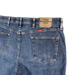 Wrangler Straight Leg Workwear Jeans Blue Denim‎ Mens 40x29 Casual Utility